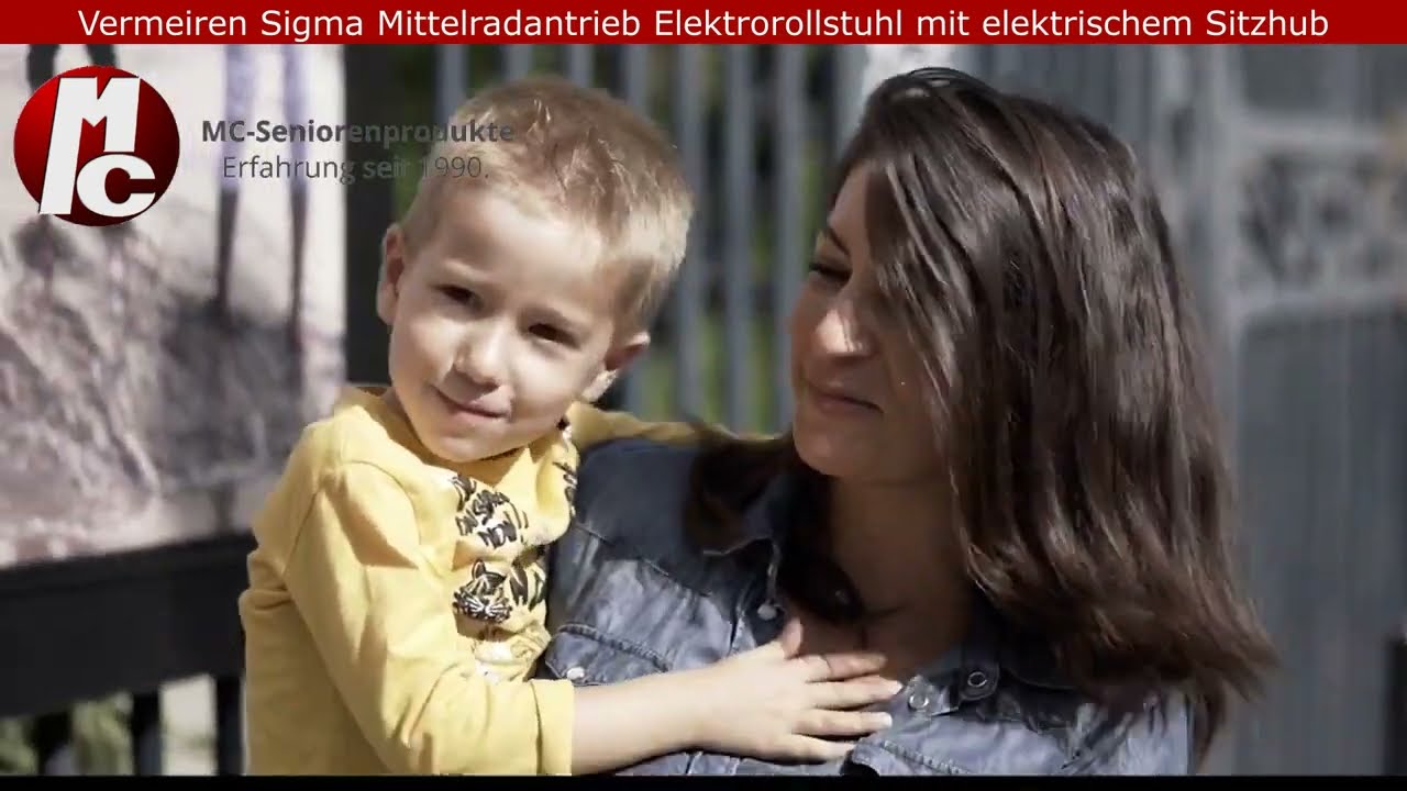#Vermeiren Sigma Mittelradantrieb #Elektrorollstuhl mit elektrischem #Sitzhub | MC #Seniorenprodukte