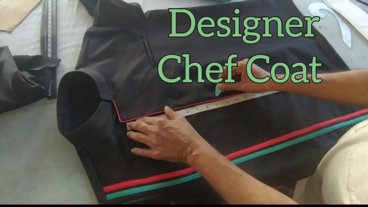 Designer Chef Coat | tutorial