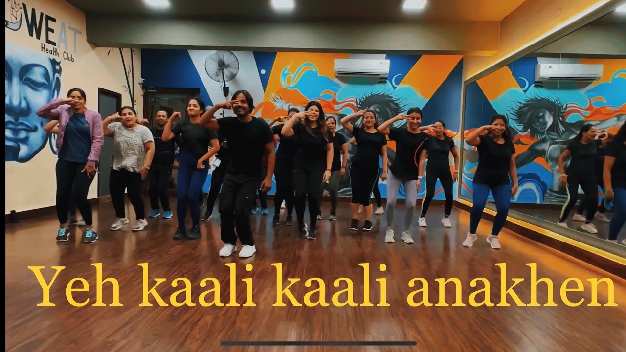Yeh Kali kali aankhe song || Bollywood workout …|| dance fitness (choreography by deepak Kumar )