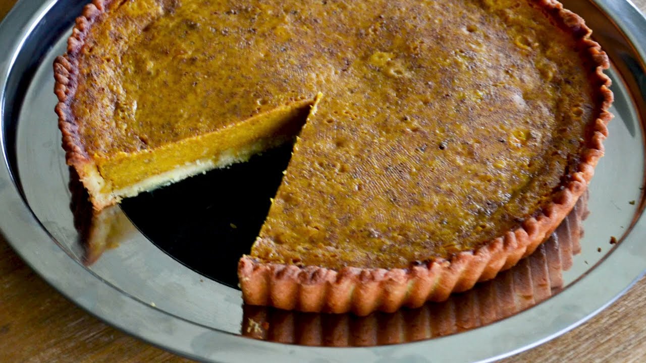 Tarte au Potiron🥧 & au Sirop d'érable 🍁(pumpkin pie)