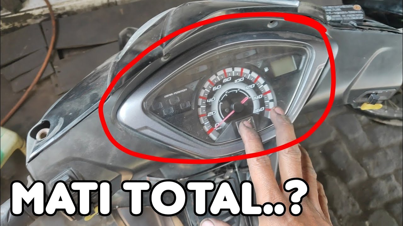 Untung belum ganti spedometer, ternyata sepele..!!