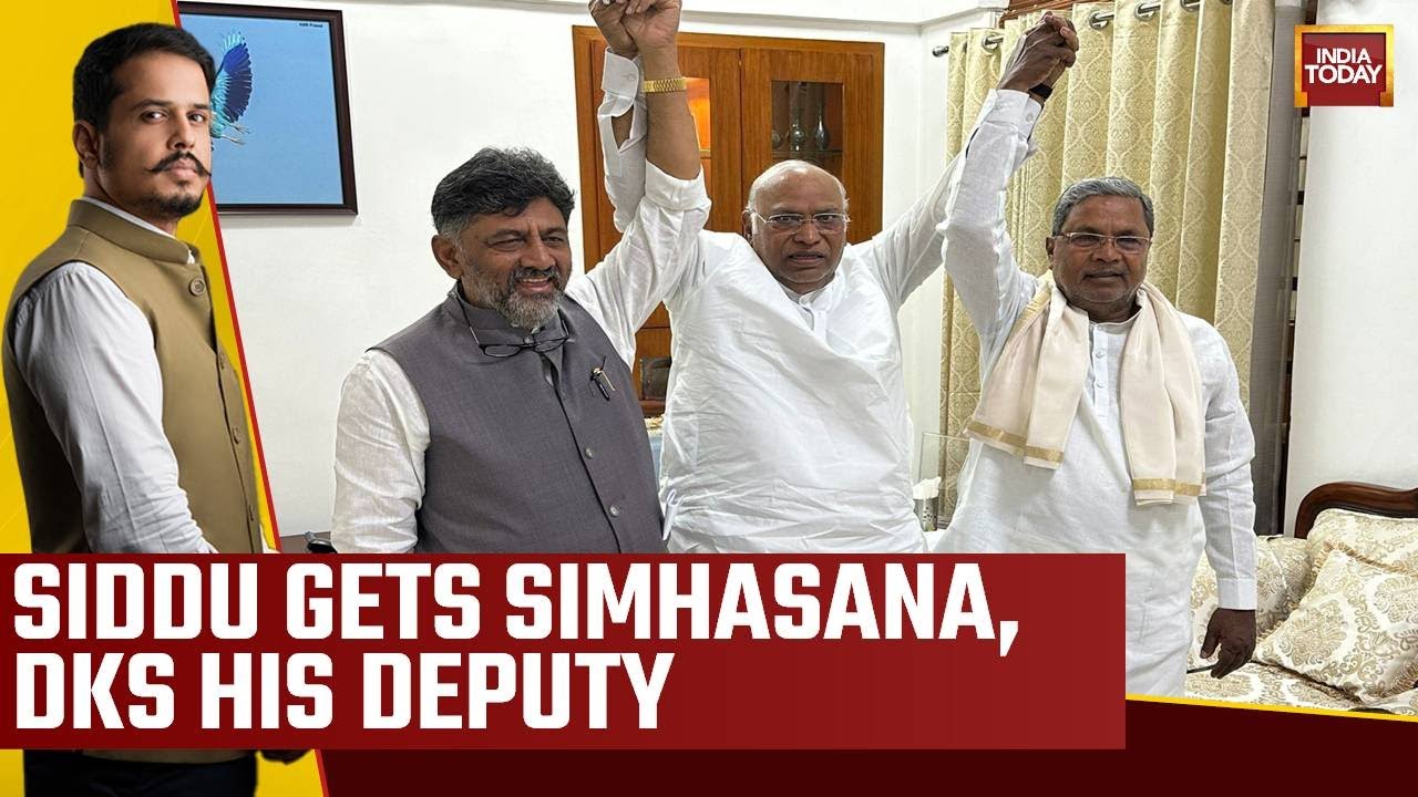 5ive Live With Shiv Aroor: Chief Minister Siddaramaiah, Dy CM DK Shivakumar | India Today LIVE