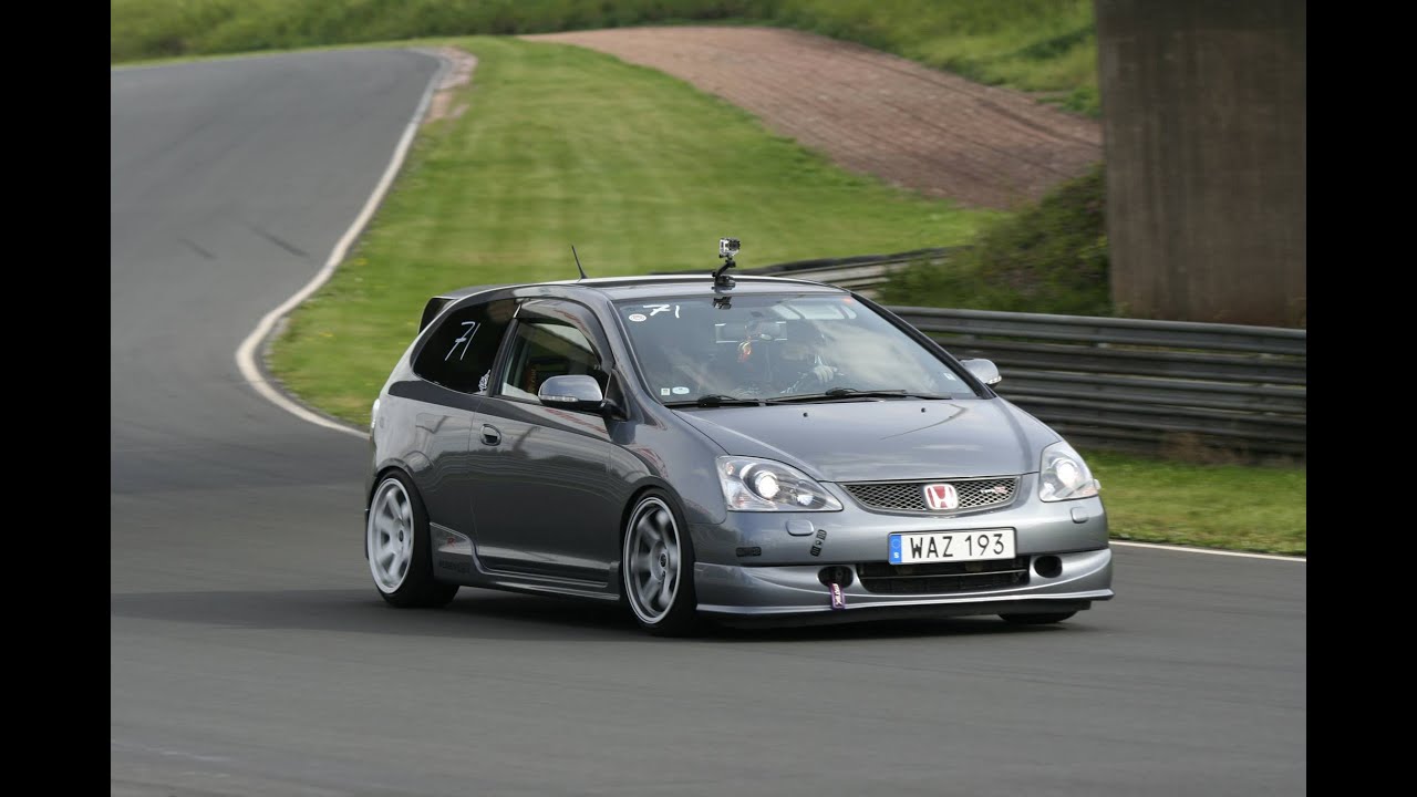 First trackday with Honda Civic Type-R EP3 at Kinnekulle Ring | 2015-09-13