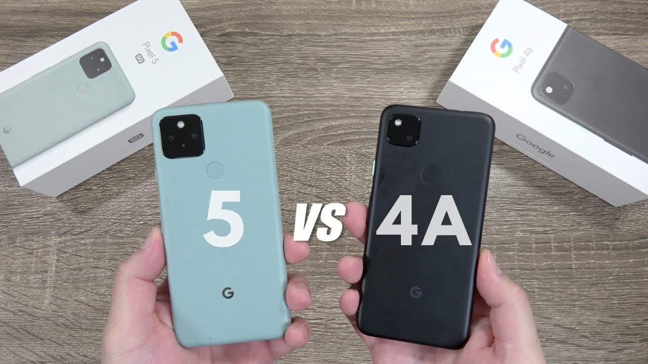 Pixel 5 vs Pixel 4a Hardware Comparison // What's the difference?