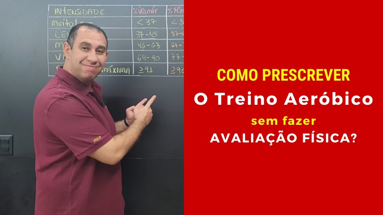 Como Prescrever o Treino Aeróbico sem fazer Avaliação Física?
