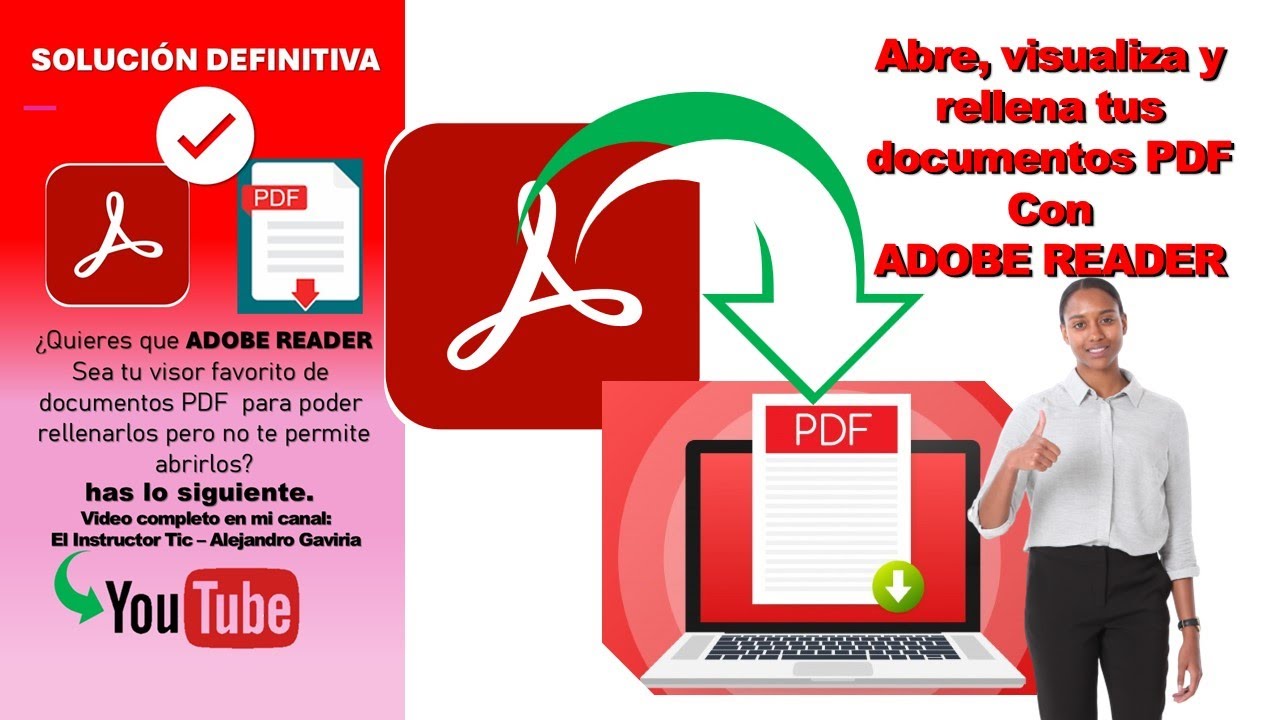 ABRIR DOCUMENTOS PDF CON ADOBE READER SOLUCIÓN DEFINITIVA