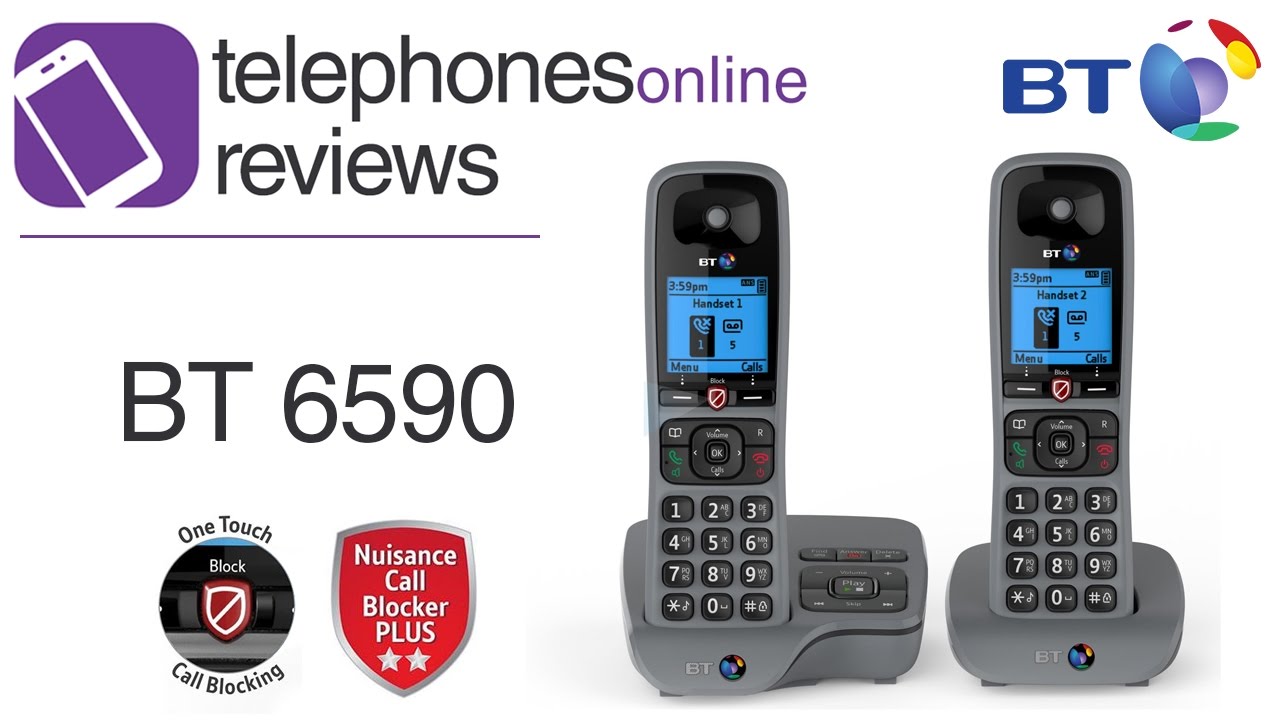 BT 6590 Digital Cordless Phone Review By Telephones Online