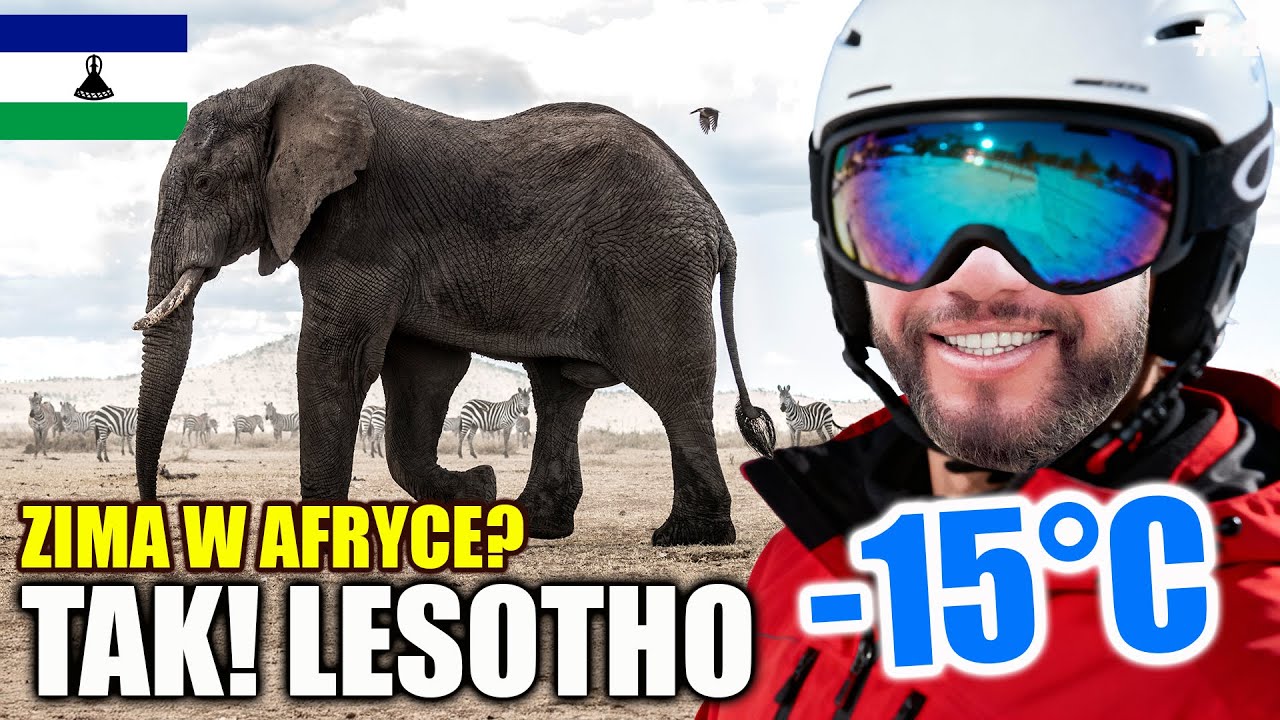 Lesotho - jedyny kraj w AFRYCE gdzie jest ZIMA i -15 stopni. To SZALEŃSTWO! Śnieg w Afryce? 