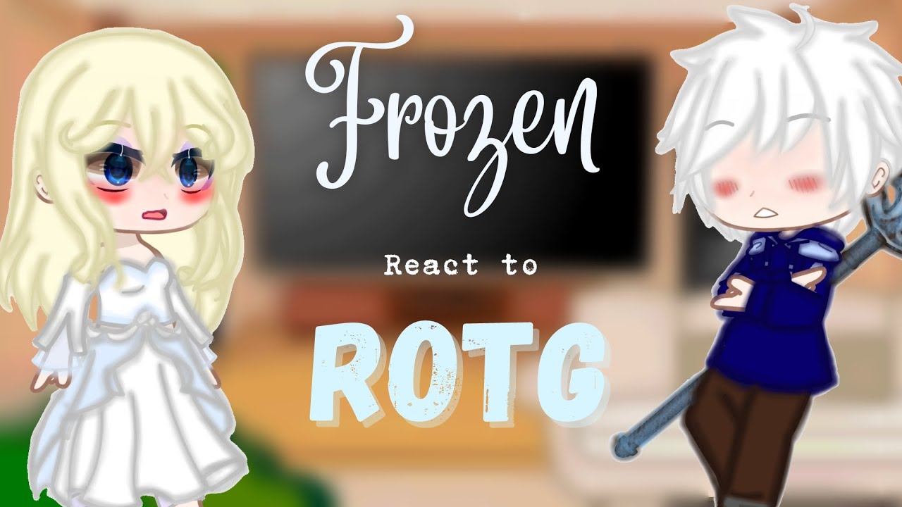 Frozen react to Jack Frost ❄️ from Rise of the Guardians ll Frosty&Icy ll