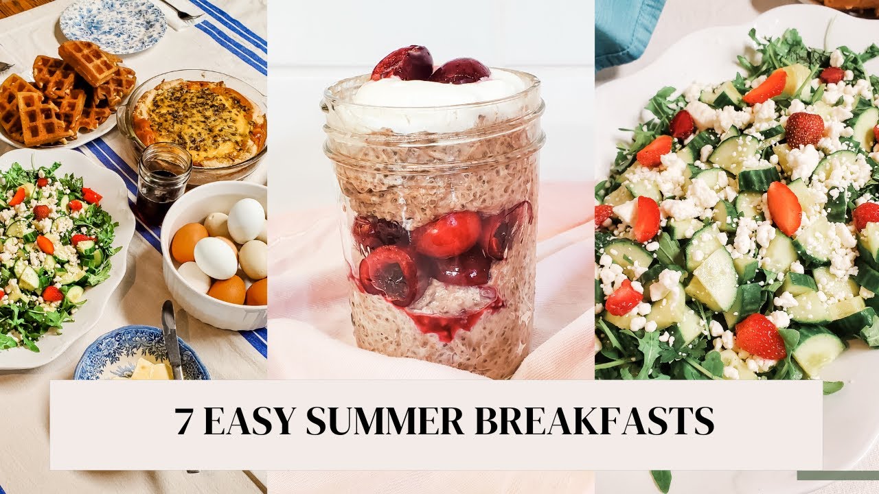 7 Summer Breakfast Ideas | Family of Five What We Eat in a Week