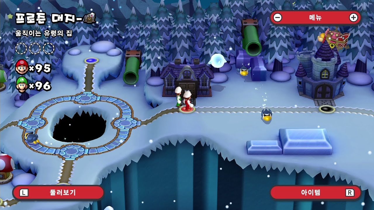 New Super Mario Bros U Deluxe - 4-Ghost House