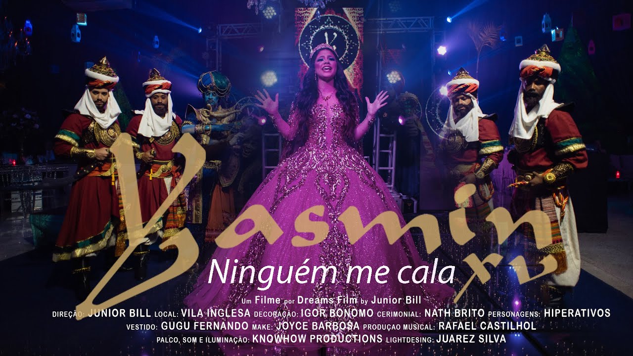 FESTA DE 15 ANOS YASMIN | COVER NINGUEM ME CALA | FILME ALADDIN