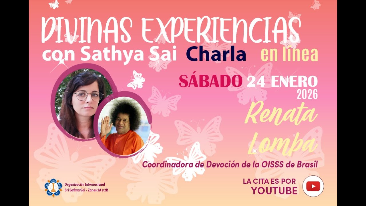 Satsang de Renata Lomba el sábado 24 de enero de 2026