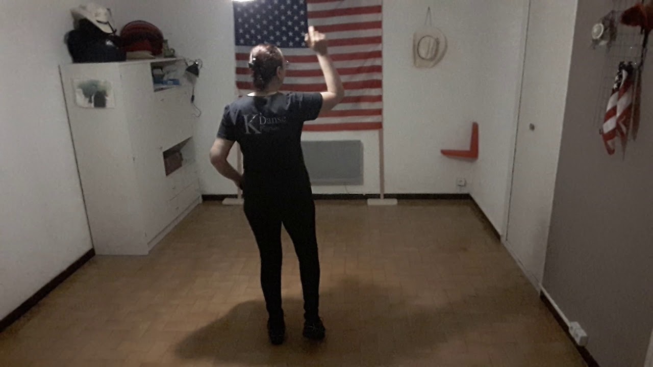 Back to the start Line Dance par Nadia