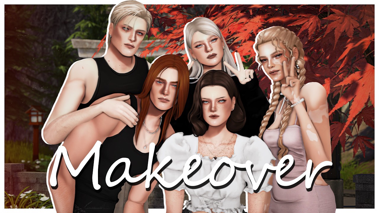 БОЛЬШОЙ ДИНАСТИЙНЫЙ МЕЙКОВЕР ❤️ Кас и Ответы на вопросы | TS4