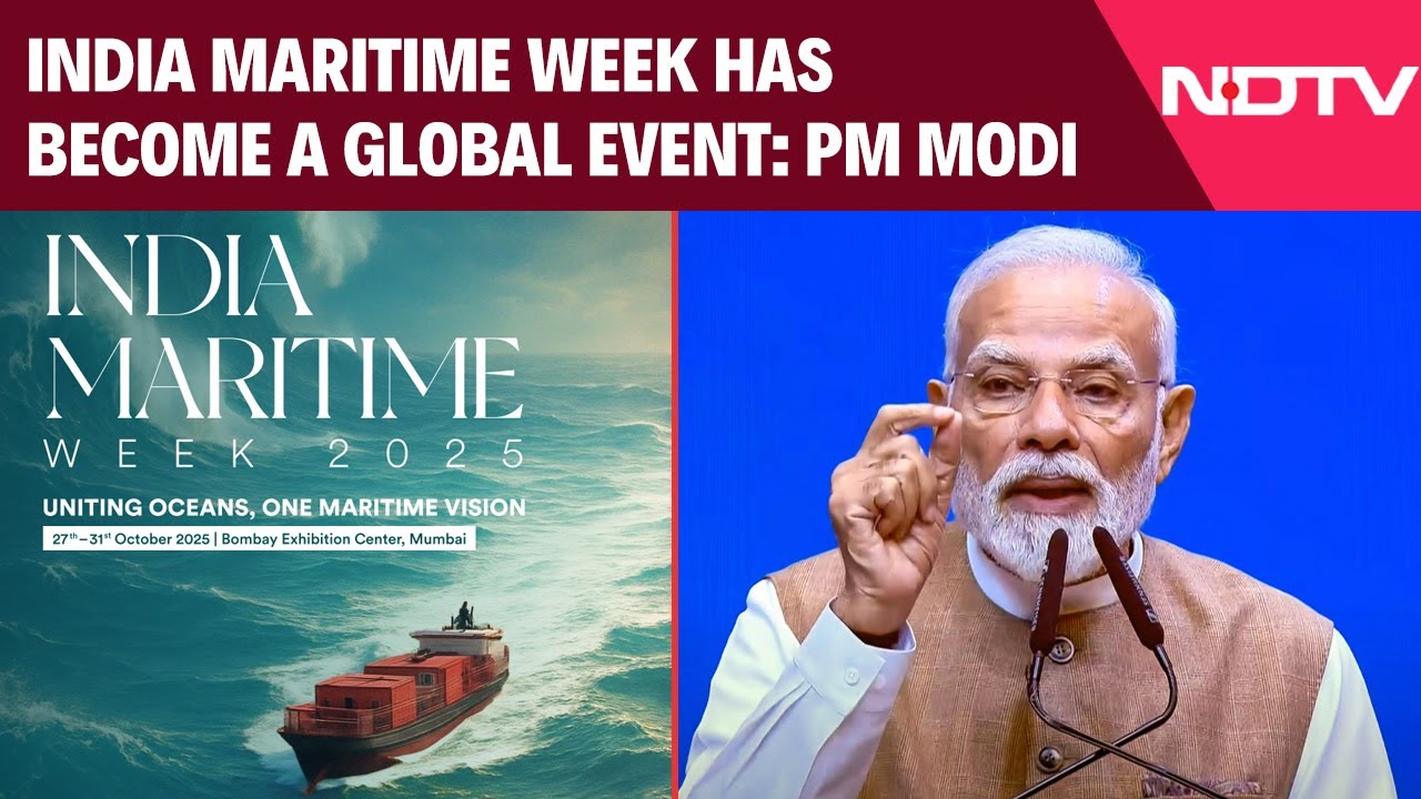 India Maritime Week Has Become A Global Event: PM Modi At Maritime Leaders Conclave In Mumbai