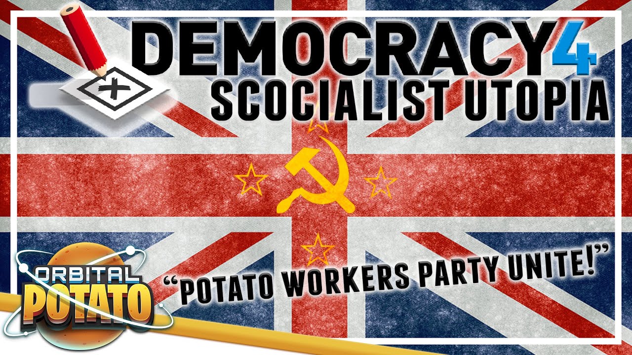 NATIONALISE EVERYTHING! - Democracy 4 - Socialist Utopia!