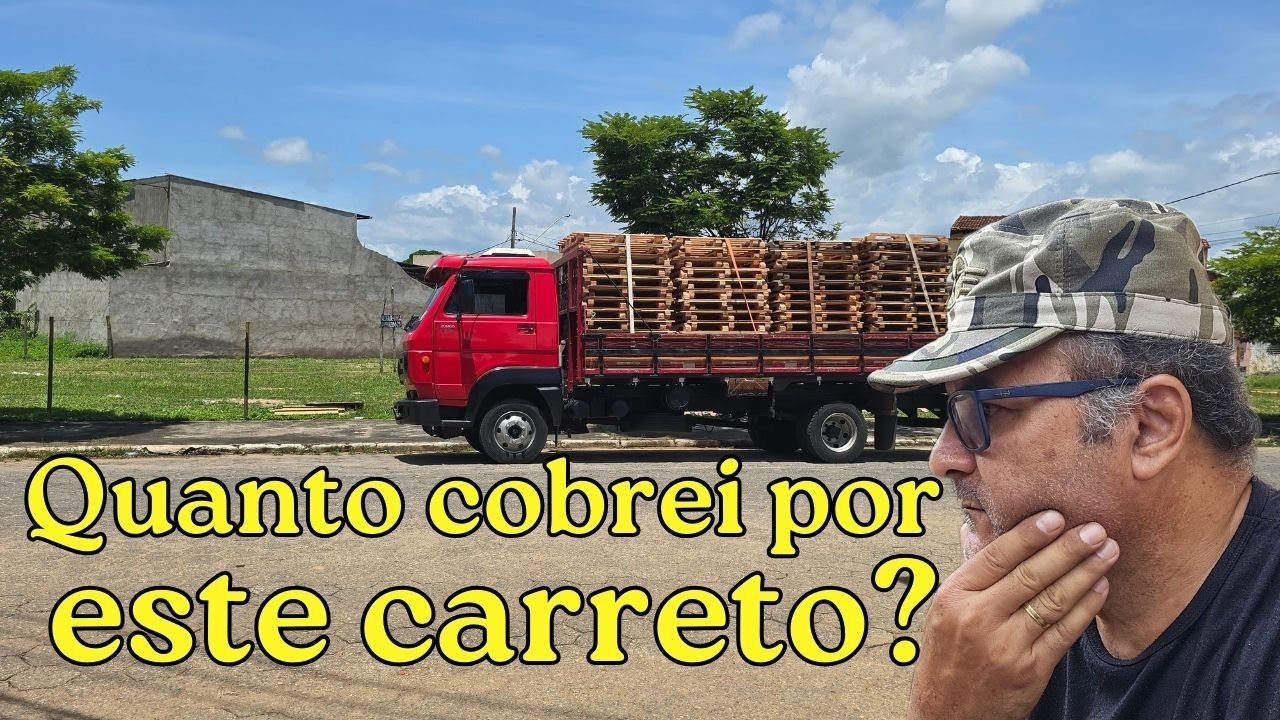 Carreto em minha cidade e pouco da obra da nova ponte