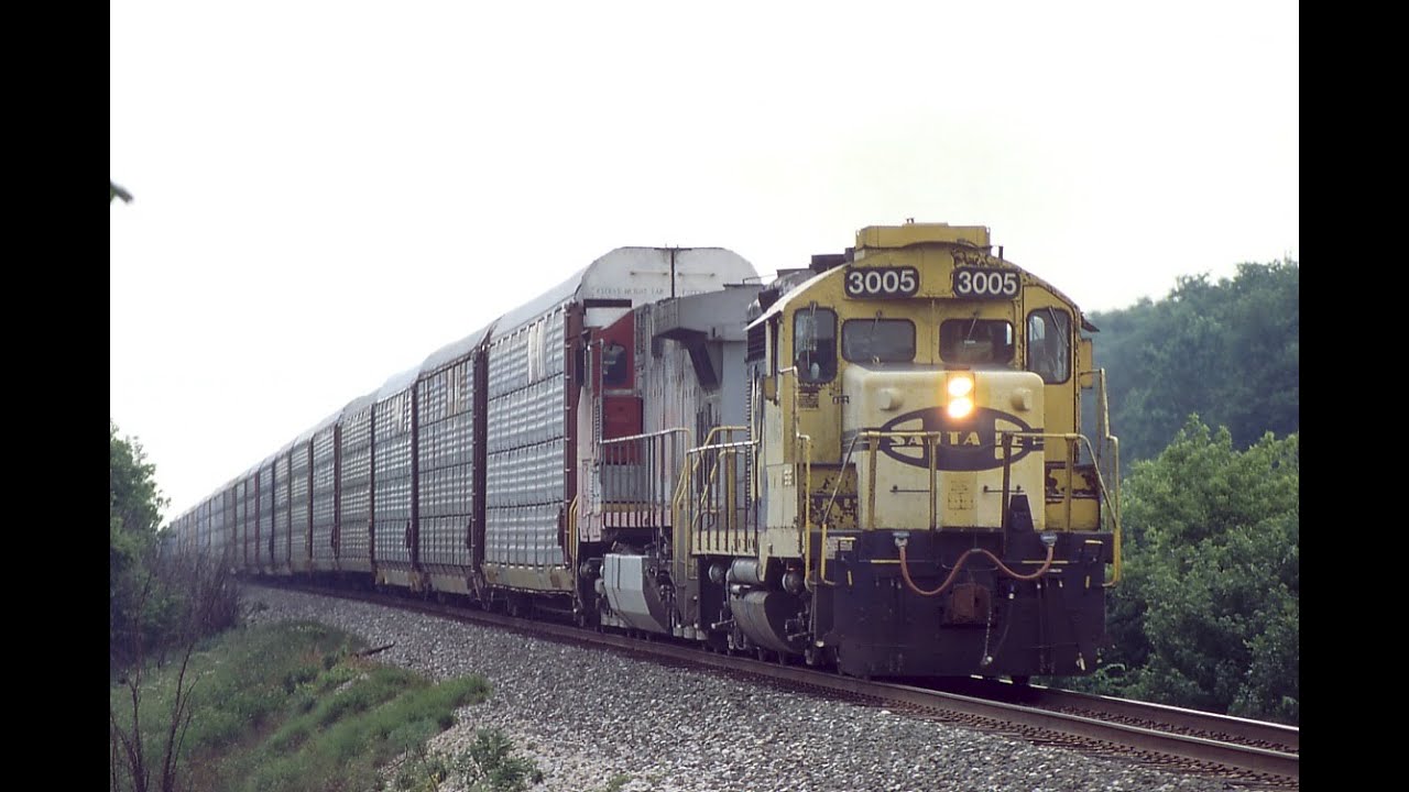 The end of the Santa Fe on the Chillicothe Sub    Fall 1995
