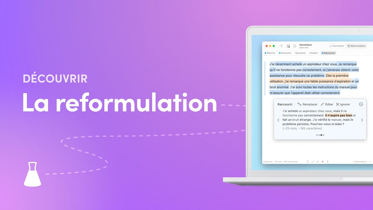Antidote 12 — Introduction à la reformulation