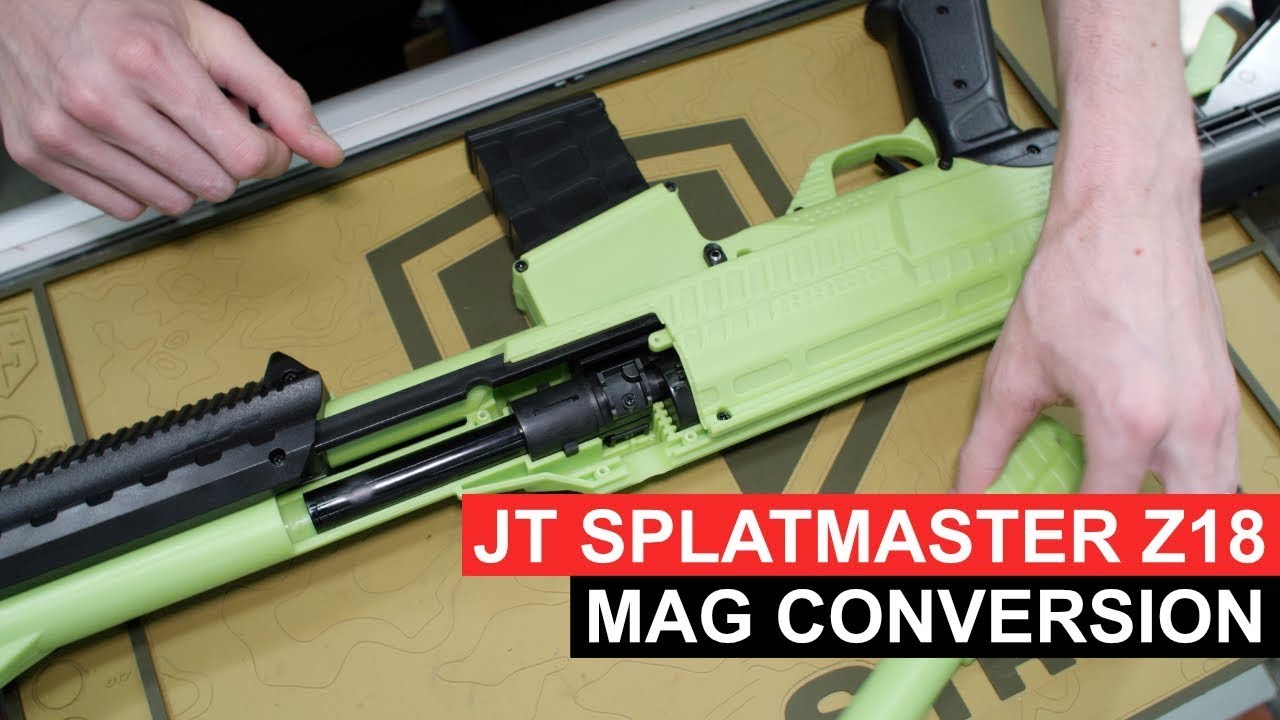 JT Z18 Splatmaster Magazine Conversion