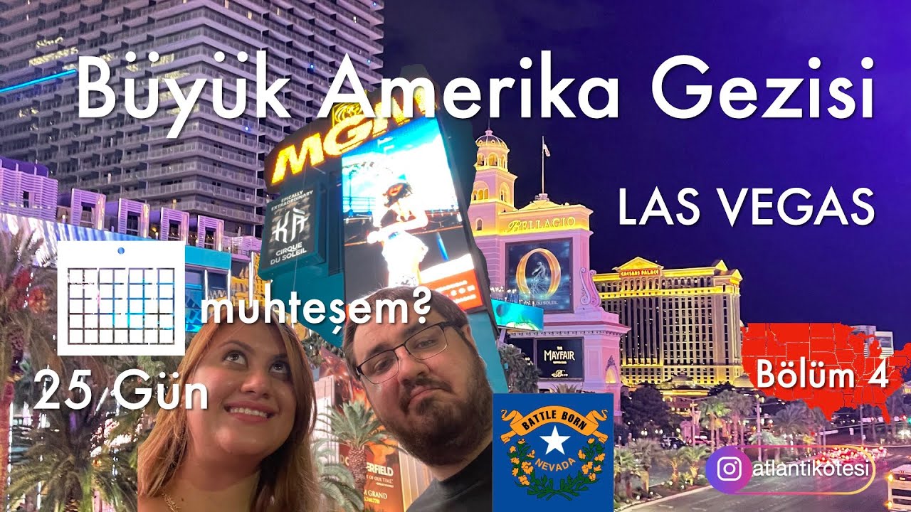 Las Vegas Vlog: Dedikleri kadar 'muhteşem' | Nevada - Batı ABD Gezi Bölüm 4