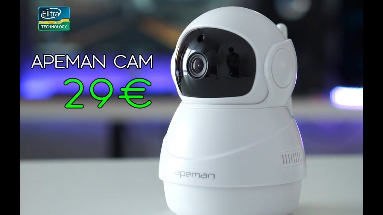 Telecamera Motorizzata Full HD a 29€ - APEMAN ID73