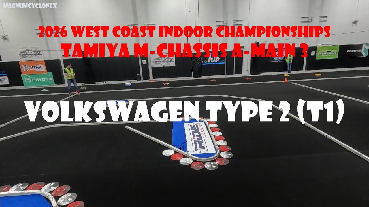 2026 West Coast Indoor Championships - Tamiya M-Chassis A3 (18 Jan 2026) - Tamiya Volkswagen Type 2