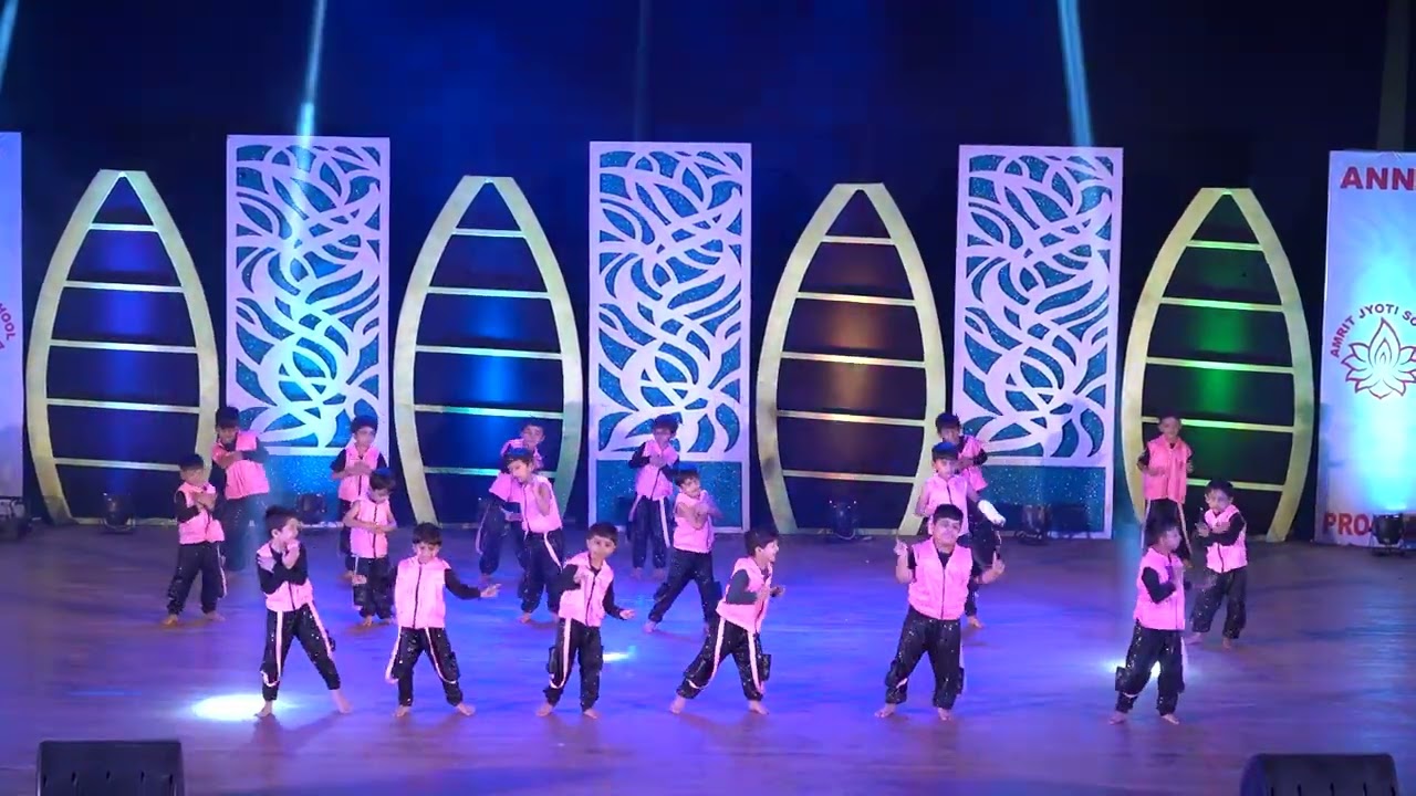 10 GOVINDA MEDLEY SR.KG BOYS Pre Primary Show | Amrit Jyoti School