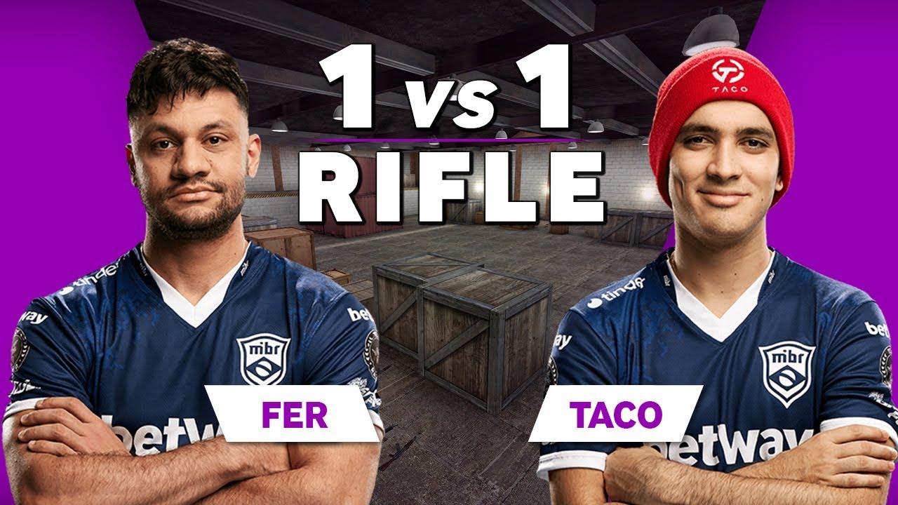 MiBR Fer vs TACO | CSGO Rifle 1vs1