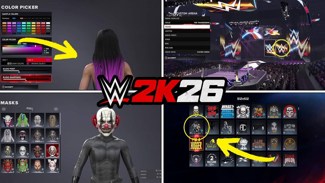 WWE 2K26 CREATION SUITE Details! (MASSIVE Breakdown!)