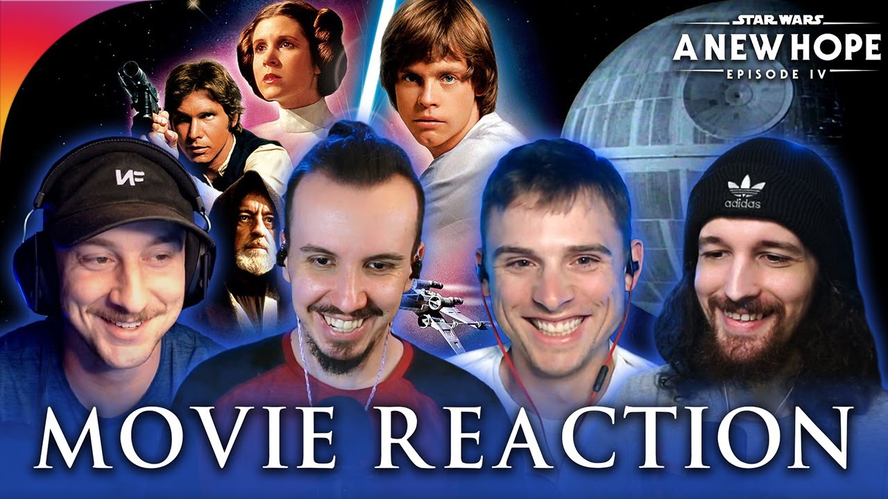 STAR WARS NOOBS Watch Star Wars: A New Hope (1977) for the First Time!!!
