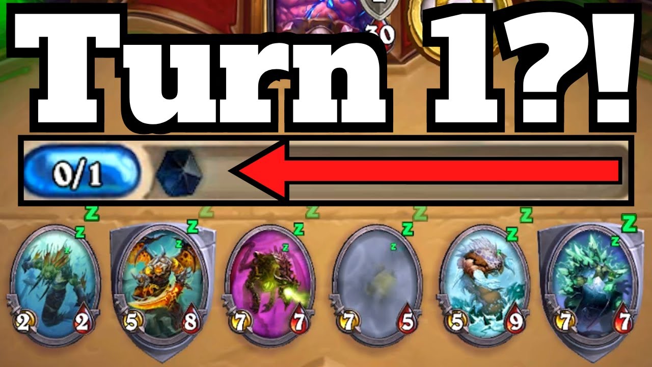 The BEST Turn 1 EVER?! The ULTIMATE Scam Deck! | Hearthstone