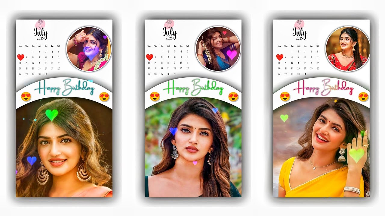 Calendar Effect Birthday Video Editing in Kinemaster Tamil | Colourful Birthday Reels Video Editing