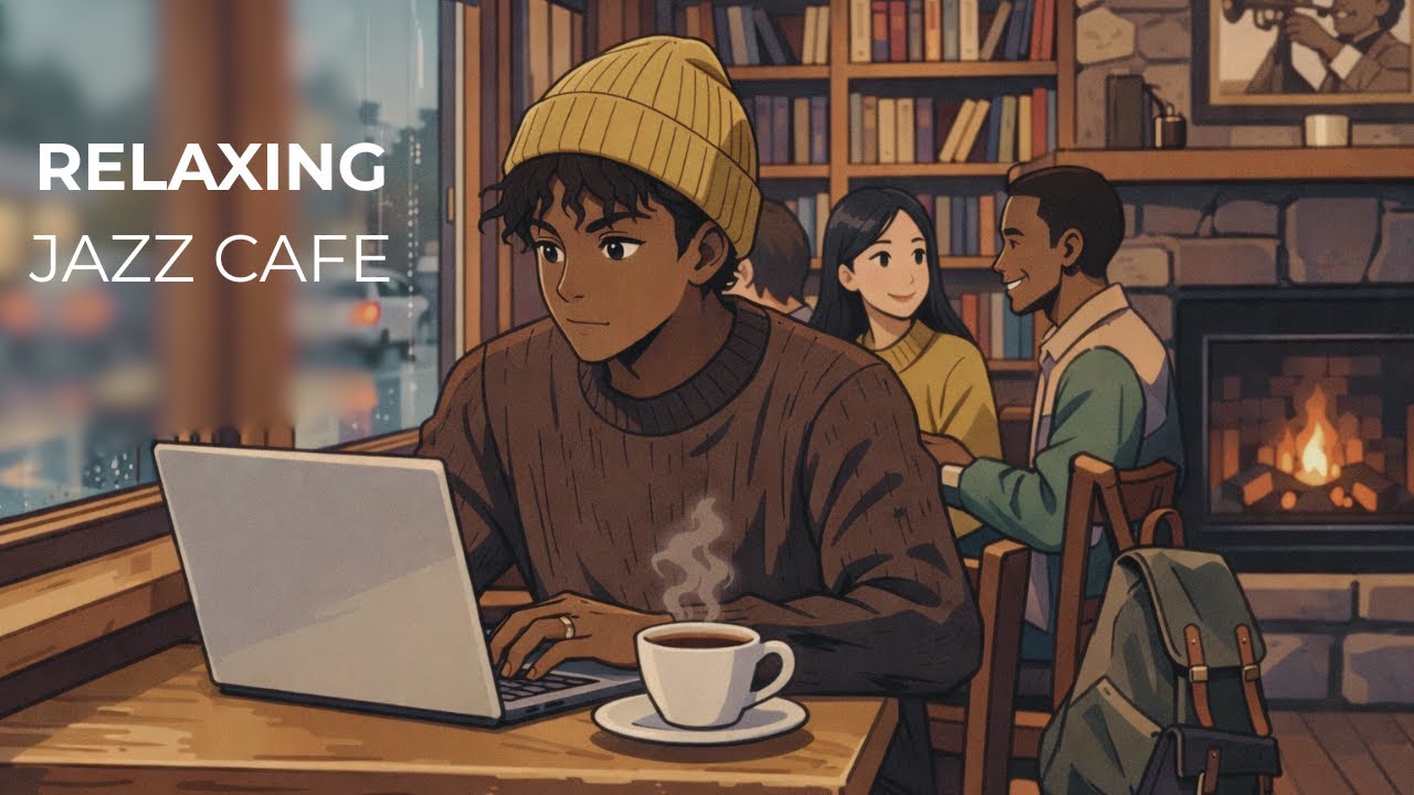 Deep Focus Jazz ☕ Study & Work Music with Cozy Coffee Shop Ambience (1.5 Hours)