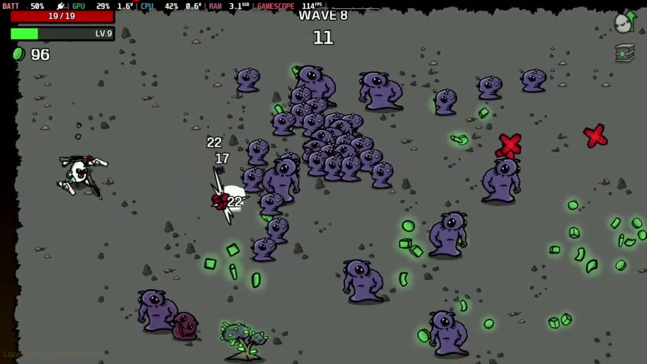 Brotatoe and Halls of Torment - SteamDeck OC'd