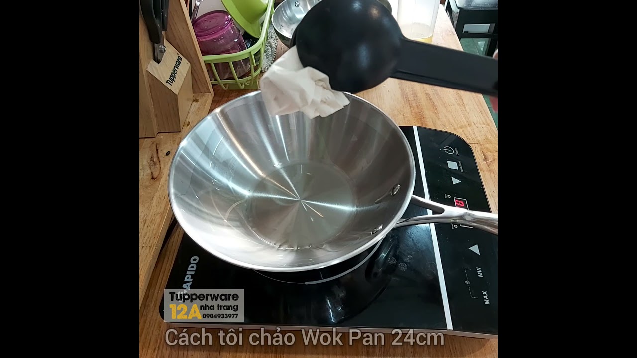 Cách Tôi Chảo WOK PAN 24cm | 0904933977