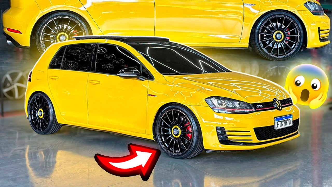 GOLF GTI COM RODAS OZ SUPERTURISMO 225/35 ARO 19!