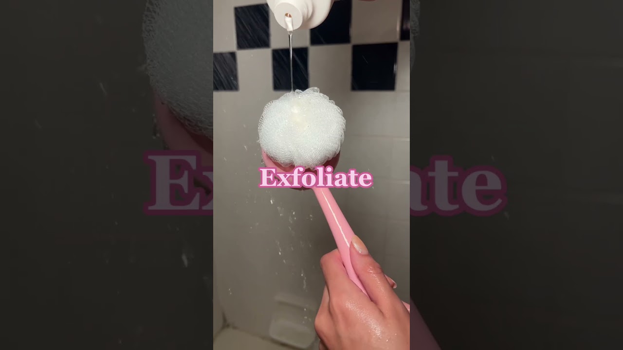MUST HAVE Shower Tool For Head to Toe Body Care