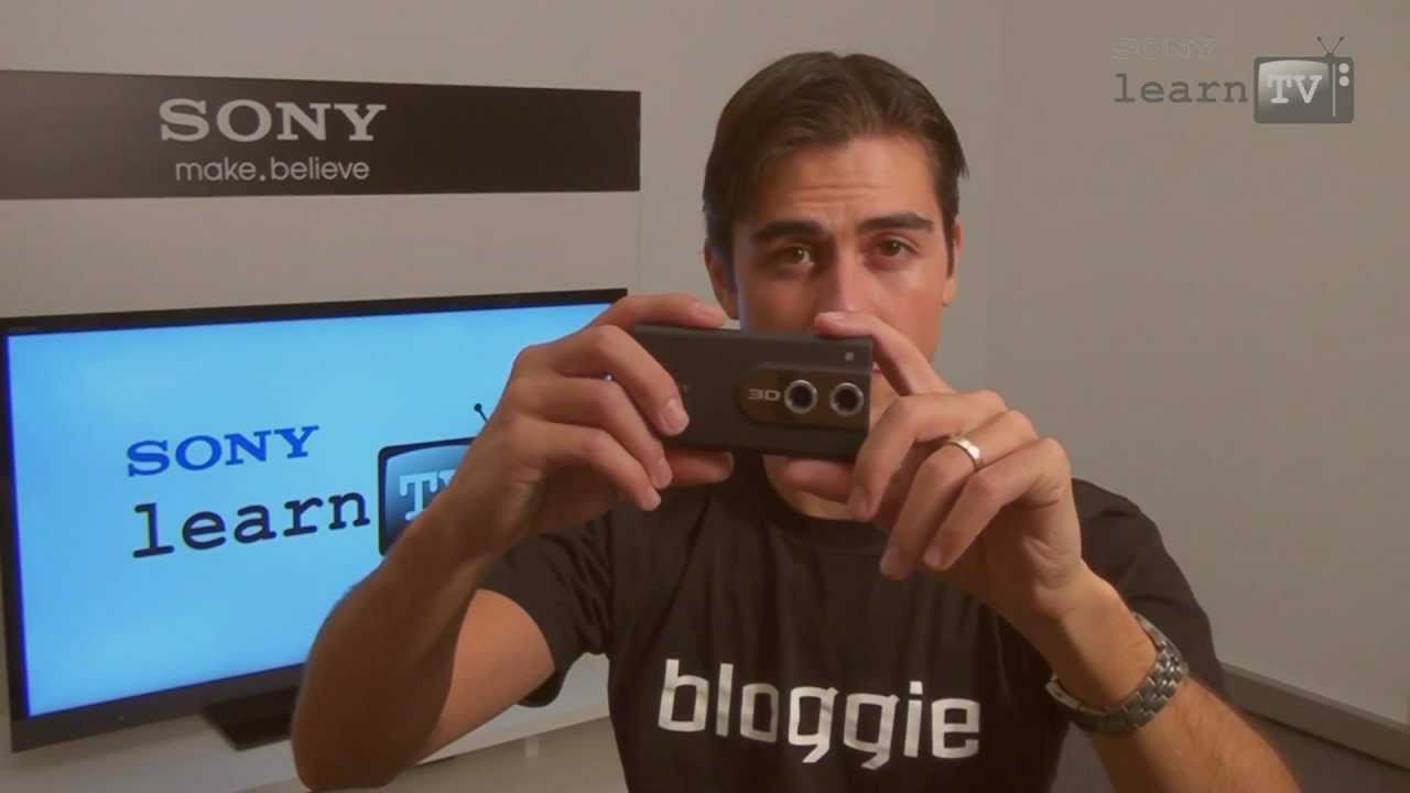 Sony LearnTV - the 3D bloggie