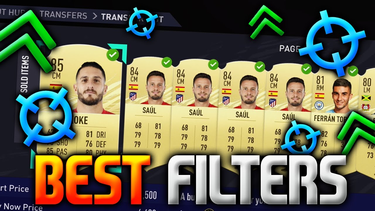 BEST SNIPING FILTERS (FIFA 21 EASIEST WAY TO MAKE COINS)