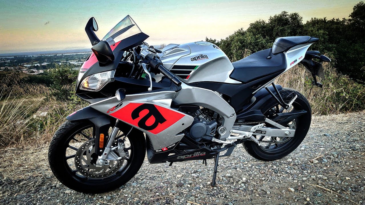 Aprilia RS 50 ride...