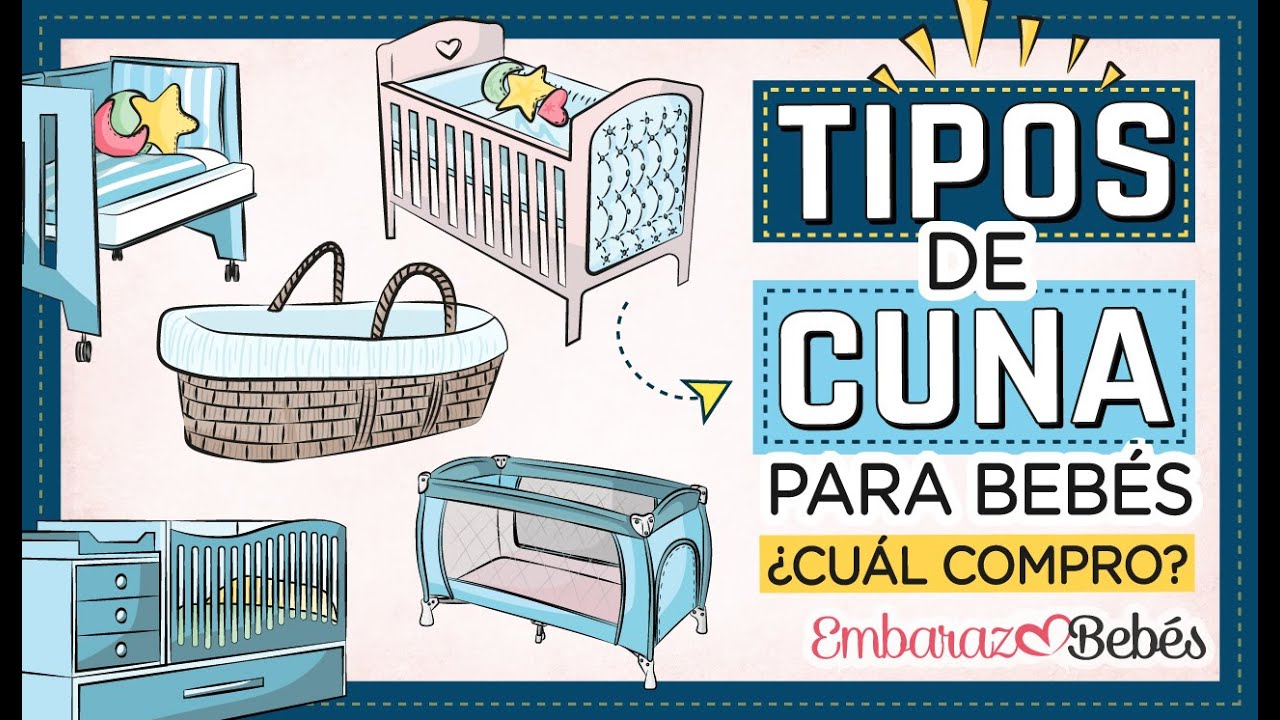 🆘 TIPOS de CUNA 😴 ¿Cuál es la MEJOR para el Bebé? (Colecho, minicuna, evolutivas…)