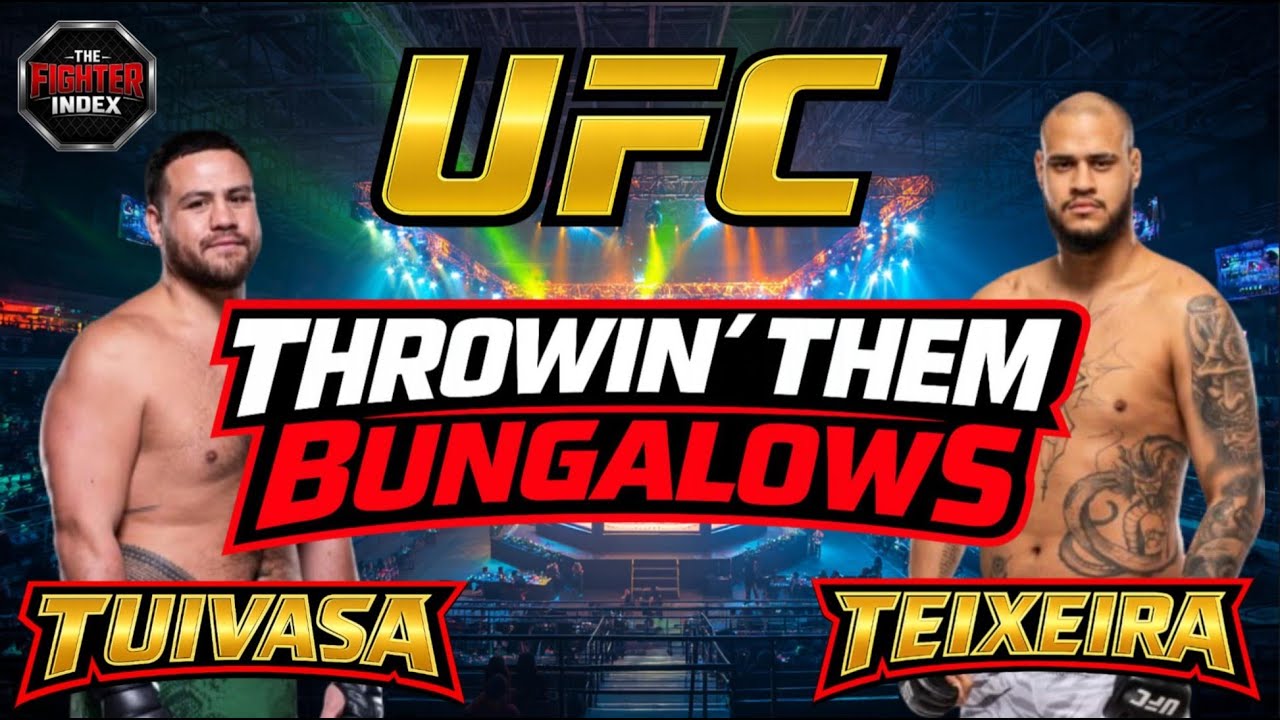 Warning: Incoming Bombs! | UFC 325 - Tuivasa vs. Texeira Breakdown | The Fighter Index