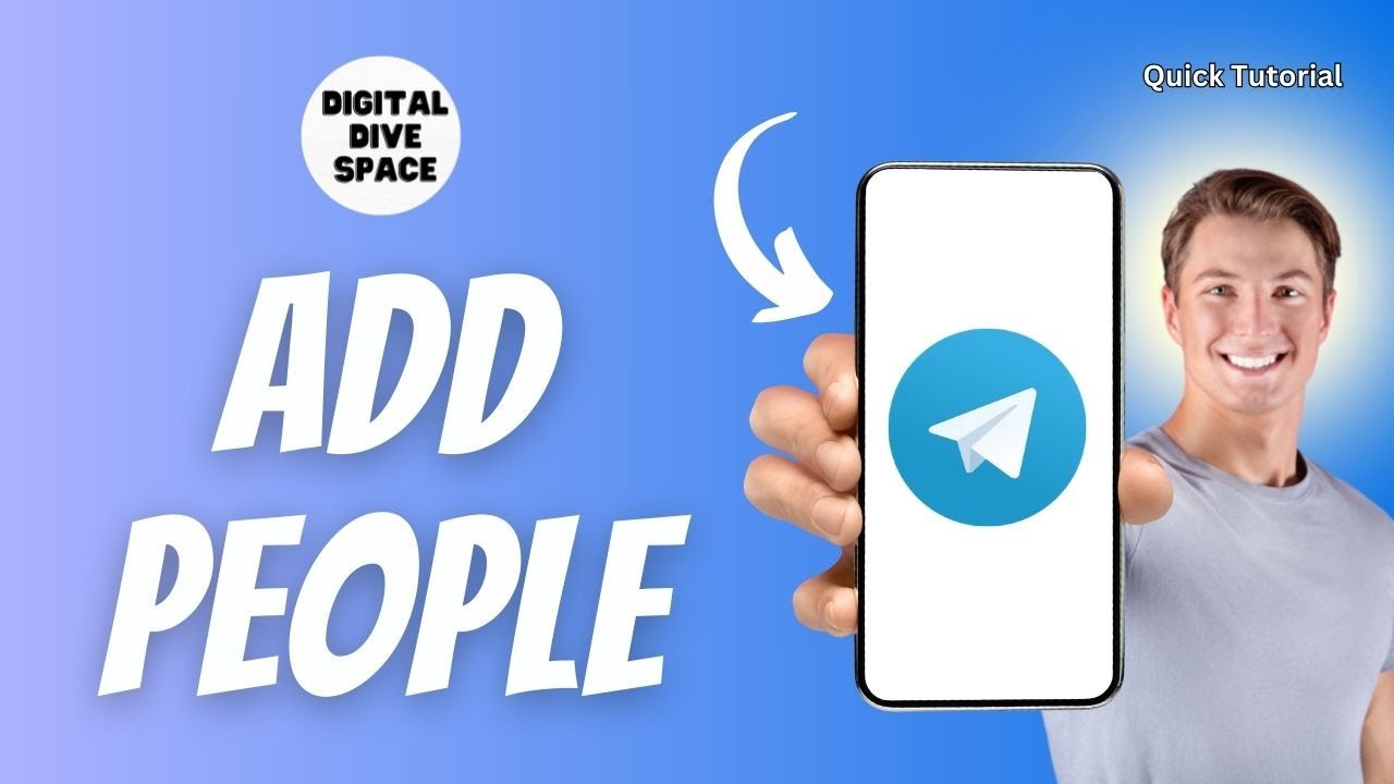 How to add people in Telegram Android