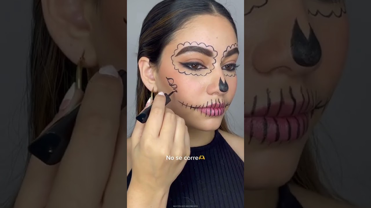 &iquest;No sabes c&oacute;mo disfrazarte para #Halloween? 💀🌺 #cyzone #maquillaje #maquillajehalloween