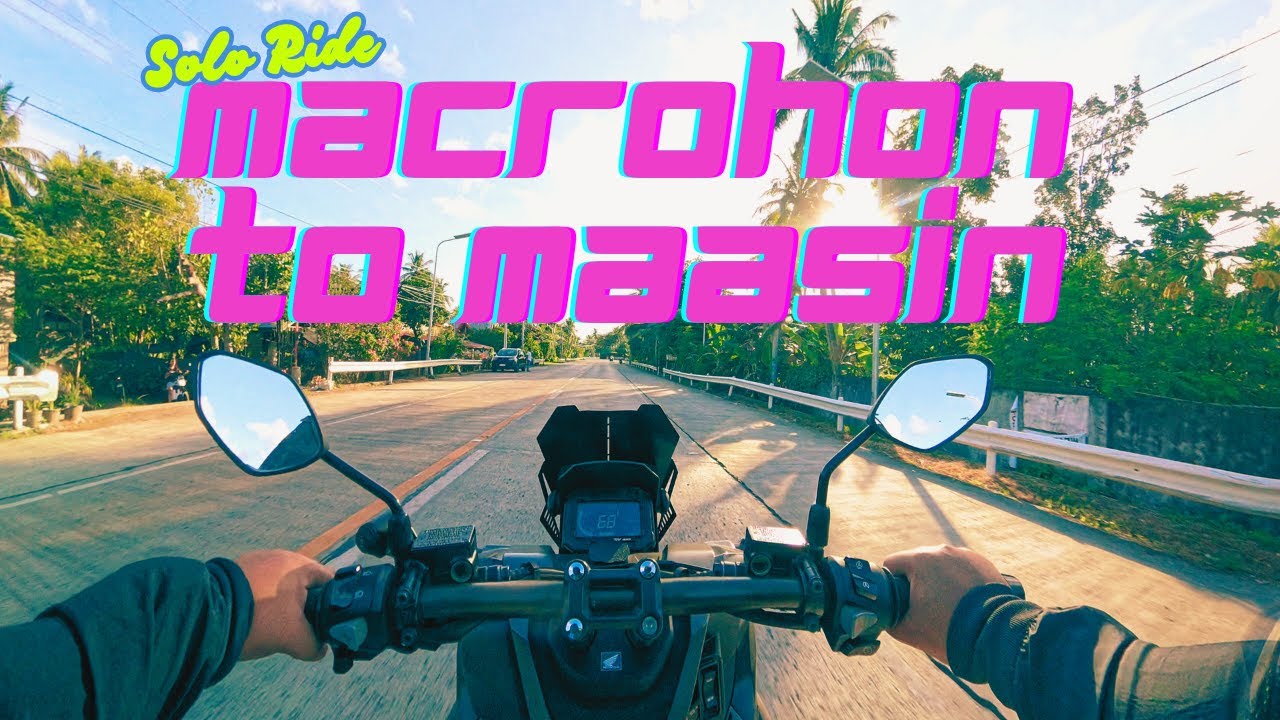 Scenic Ride Back to Maasin City from Macrohon | Honda ADV 160 POV | Insta360 X4 Adventure