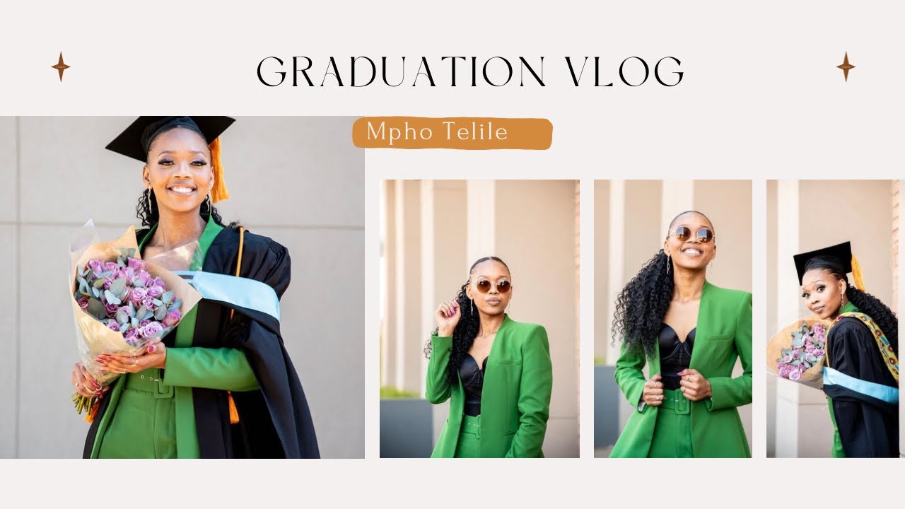 Graduation VLOG | Shopping ,GRWM, Ceremony, Family Lunch | South African YouTuber