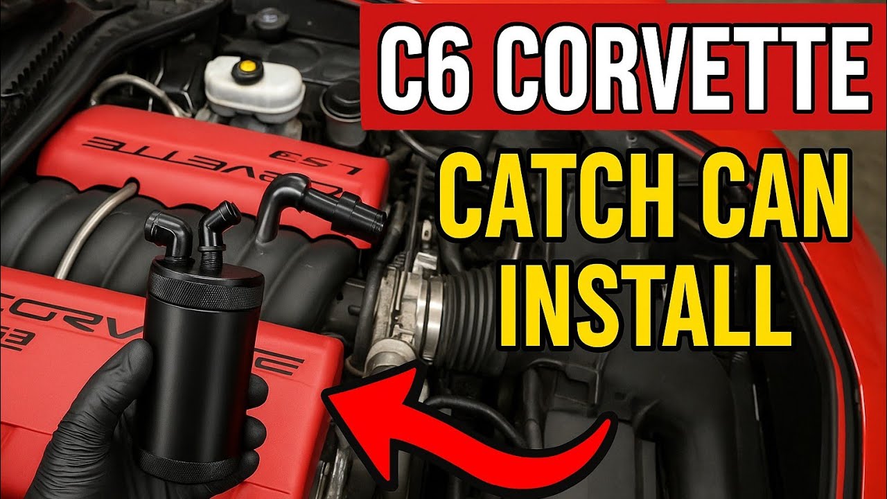 Catch Can Install on C6 Corvette