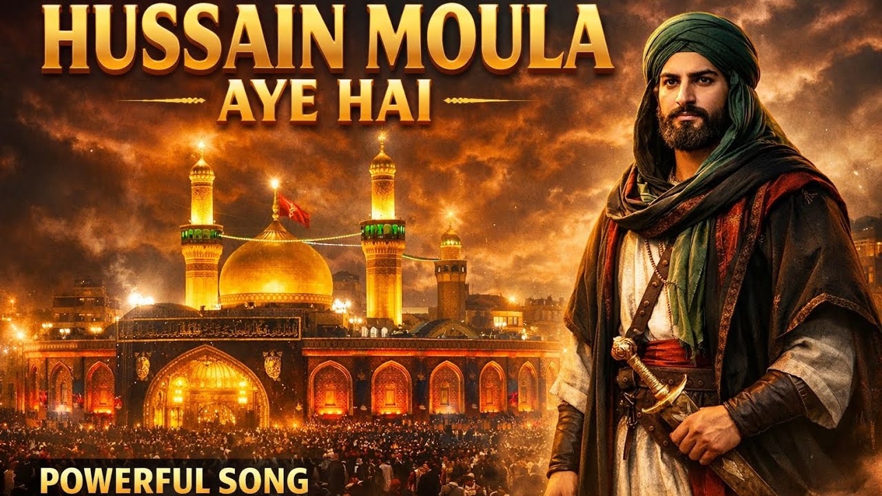 Hussain Moula Aye Hai | Heart Touching Manqabat | Karbala Noor | HD Devotional